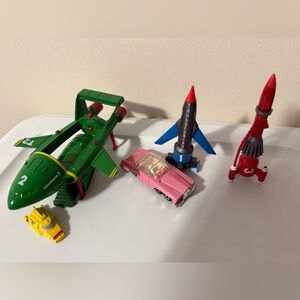 Thunderbirds vintage toys vehicles and figures